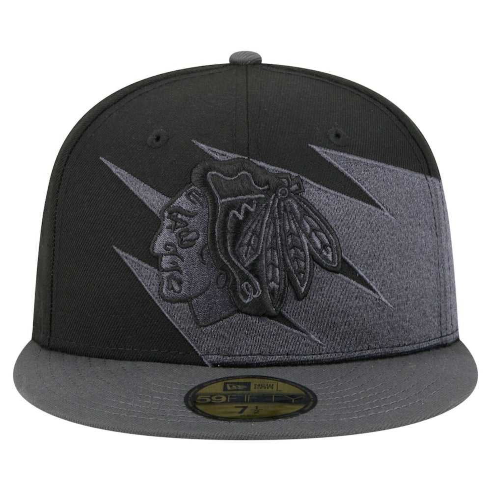 Chicago Blackhawks New Era Spikes 59FIFTY Fitted Hat -  NHL Hats