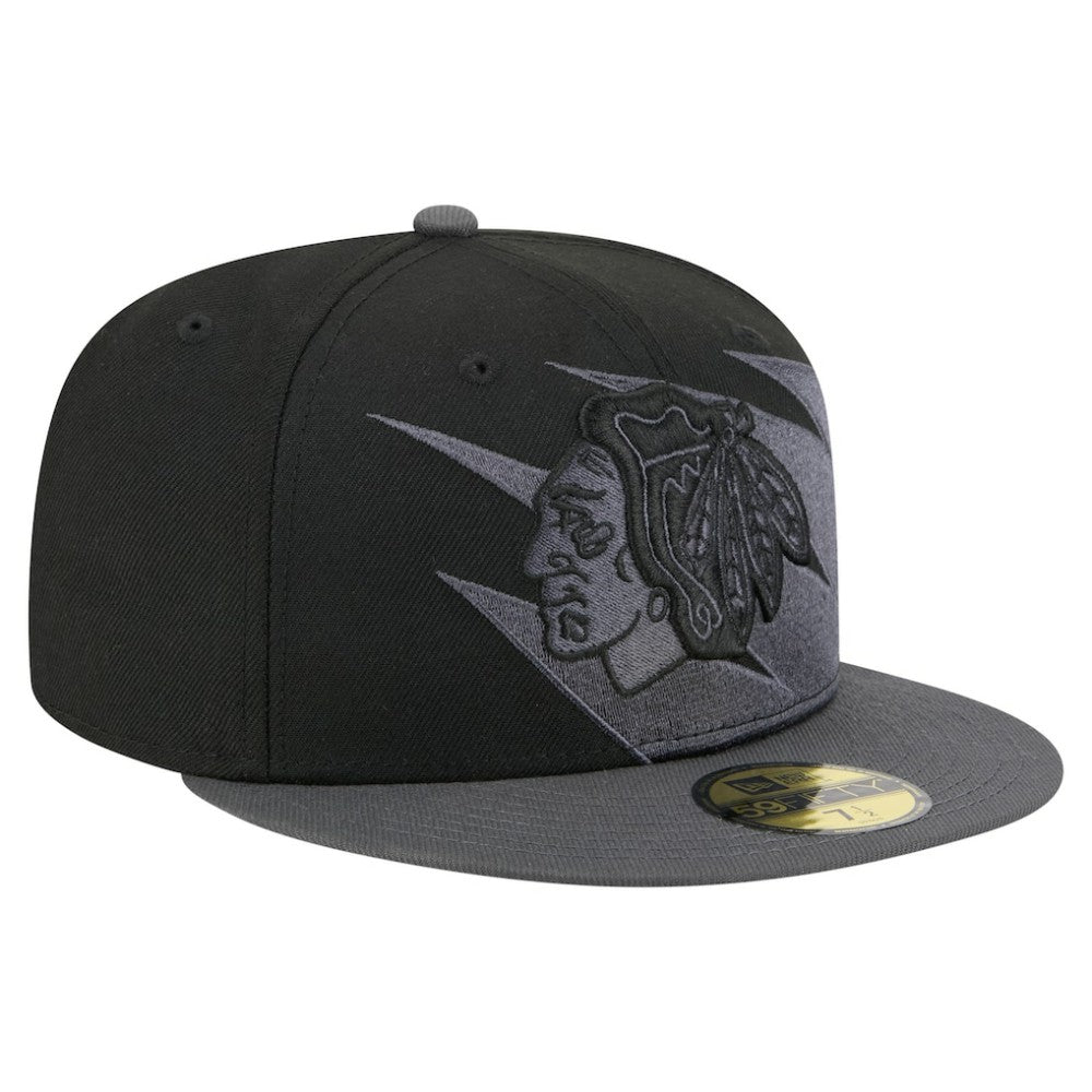 Chicago Blackhawks New Era Spikes 59FIFTY Fitted Hat -  NHL Hats