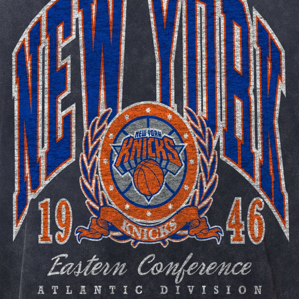 Black New York Knicks Sport Classics Mineral Washed T-Shirt | NBA