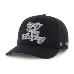 Black San Antonio Spurs Brand Seen by '47 Sorry I Was Hooping Hitch Adjustable Hat | NBA