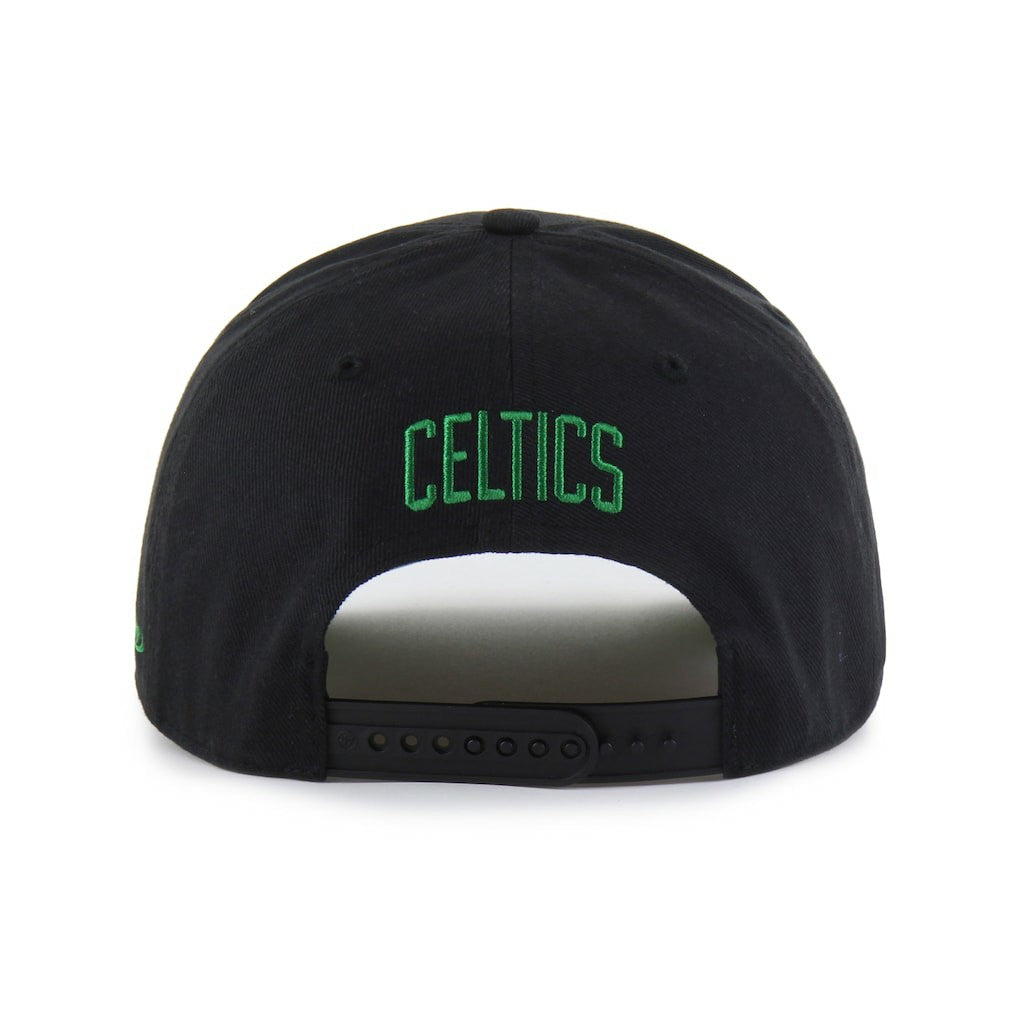 Black Boston Celtics Brand Seen by '47 Sorry I Was Hooping Hitch Adjustable Hat | NBA