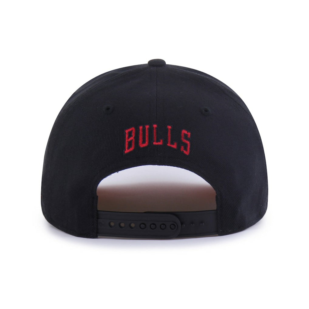 Black Chicago Bulls Brand Seen by '47 Sorry I Was Hooping Hitch Adjustable Hat | NBA