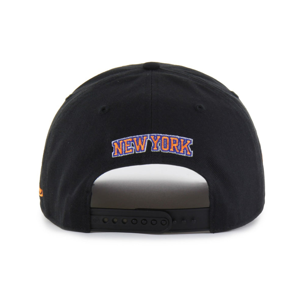 Black New York Knicks Brand Seen by '47 Sorry I Was Hooping Hitch Adjustable Hat | NBA