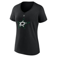 Mikko Rantanen Dallas Stars Fanatics Women's Authentic Stack Name & Number V-Neck T-Shirt -  NHL T-shirts