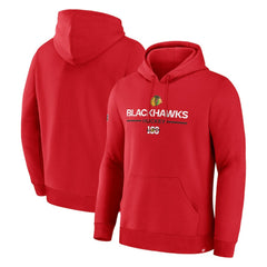 Chicago Blackhawks Fanatics Centennial Fleece Pullover Hoodie -  NHL Hoodies