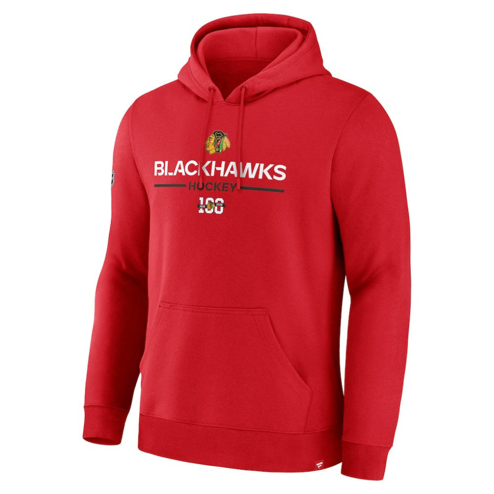 Chicago Blackhawks Fanatics Centennial Fleece Pullover Hoodie -  NHL Hoodies