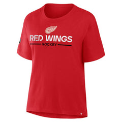 Detroit Red Wings Fanatics Women's Centennial T-Shirt -  NHL T-shirts