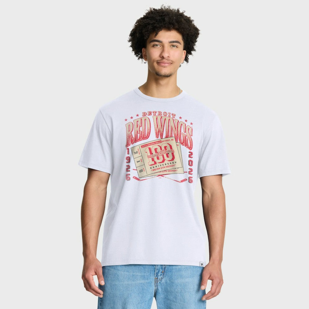 Detroit Red Wings Fanatics Centennial Legacy T-Shirt -  NHL T-shirts