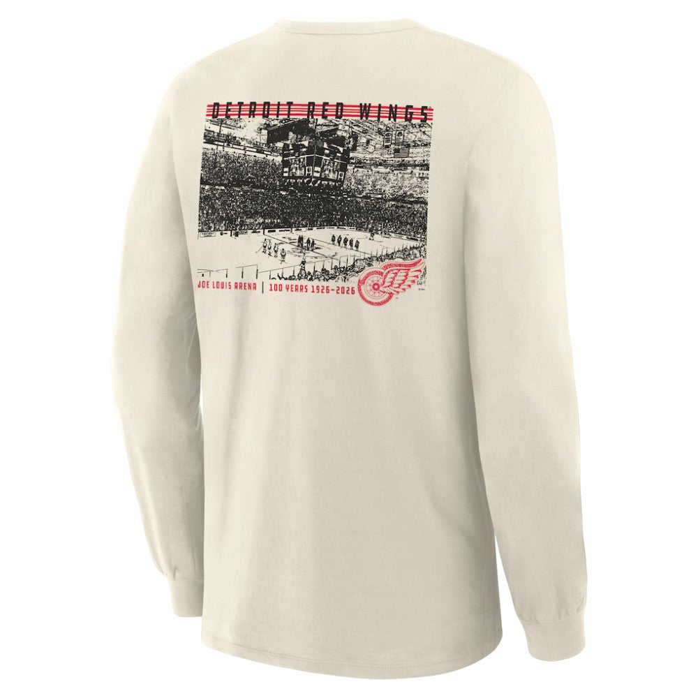 Detroit Red Wings Fanatics Centennial Legacy Long Sleeve T-Shirt -  NHL T-shirts