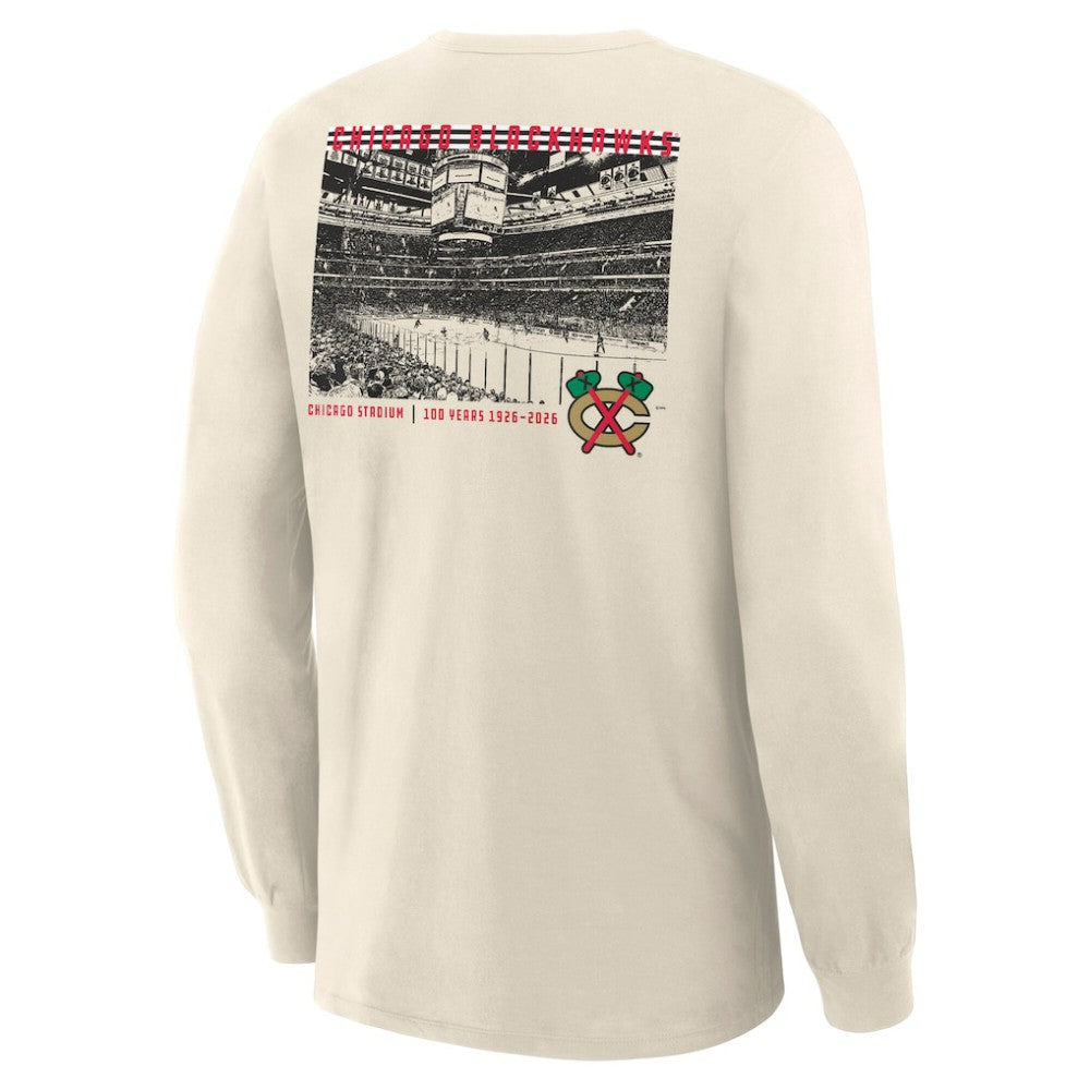 Chicago Blackhawks Fanatics Centennial Legacy Long Sleeve T-Shirt -  NHL T-shirts