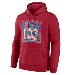 New York Rangers Fanatics Centennial Fleece Hoodie -  NHL Hoodies