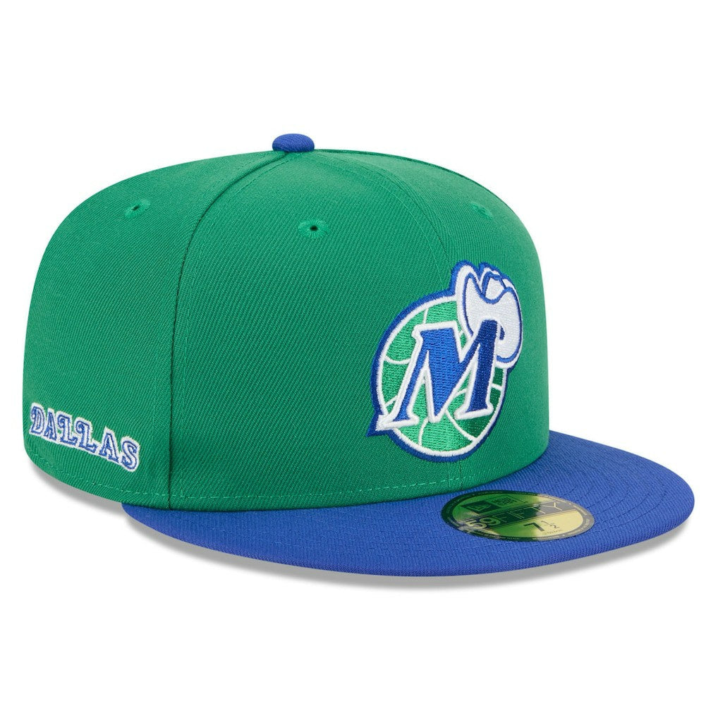 Green/Blue Dallas Mavericks 2025/26 Classic Edition Jersey Hook 59FIFTY Fitted Hat sale | NBA