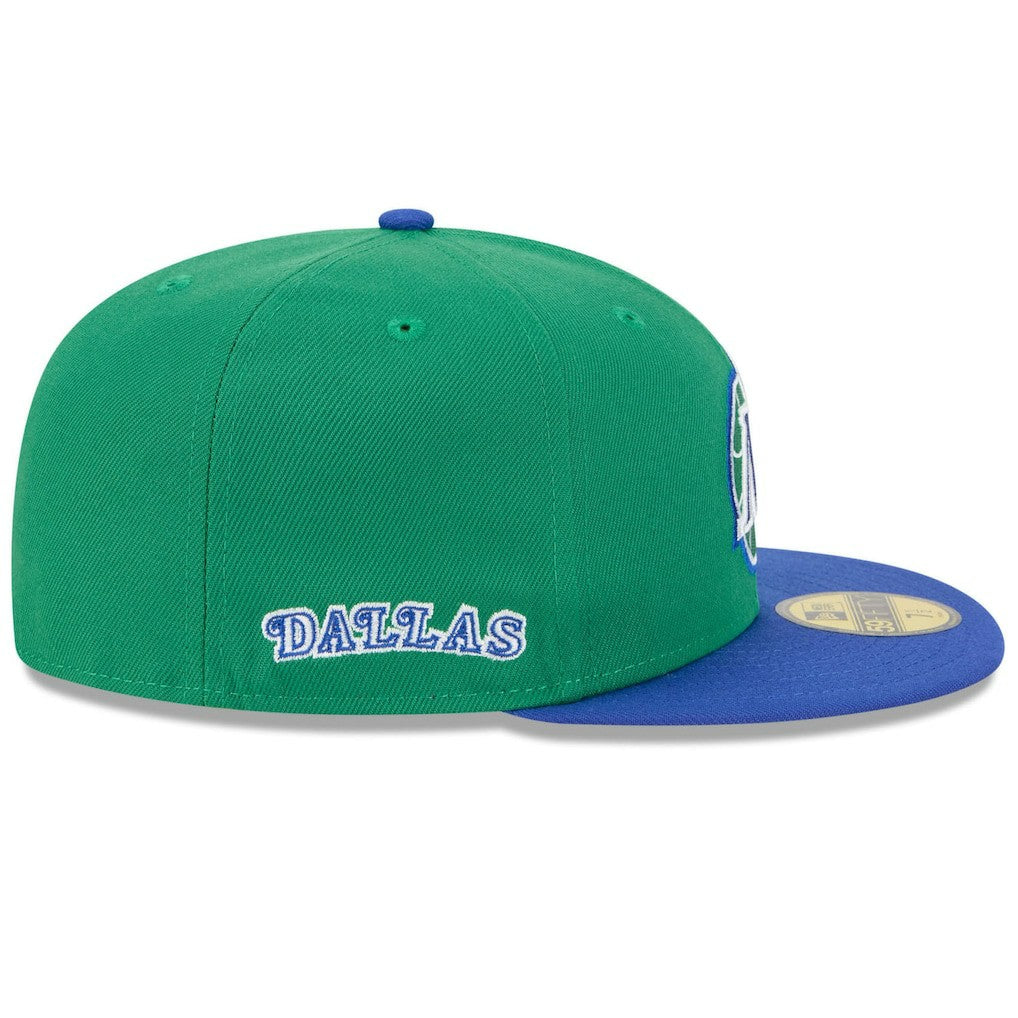 Green/Blue Dallas Mavericks 2025/26 Classic Edition Jersey Hook 59FIFTY Fitted Hat sale | NBA