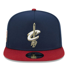 Navy/Wine Cleveland Cavaliers 2025/26 Classic Edition Jersey Hook A-Frame 9FIFTY Snapback Hat sale | NBA