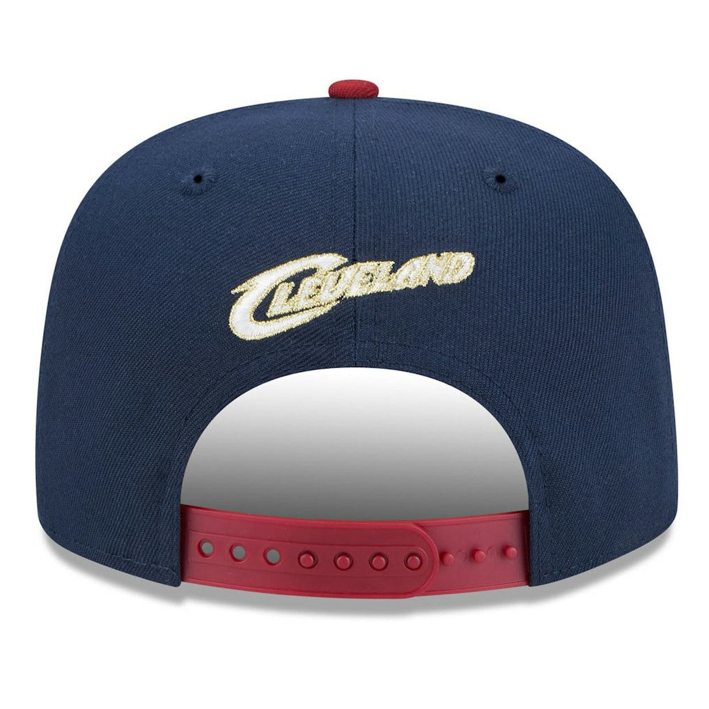 Navy/Wine Cleveland Cavaliers 2025/26 Classic Edition Jersey Hook A-Frame 9FIFTY Snapback Hat sale | NBA