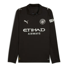 Manchester City 2025/26 Away Replica Long Sleeve Jersey