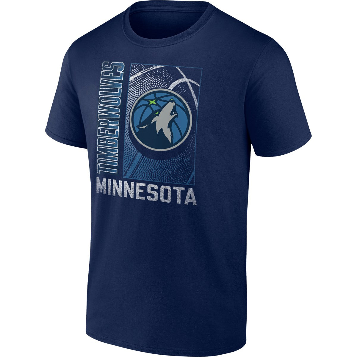 Navy Minnesota Timberwolves '90s Graphic T-Shirt | NBA