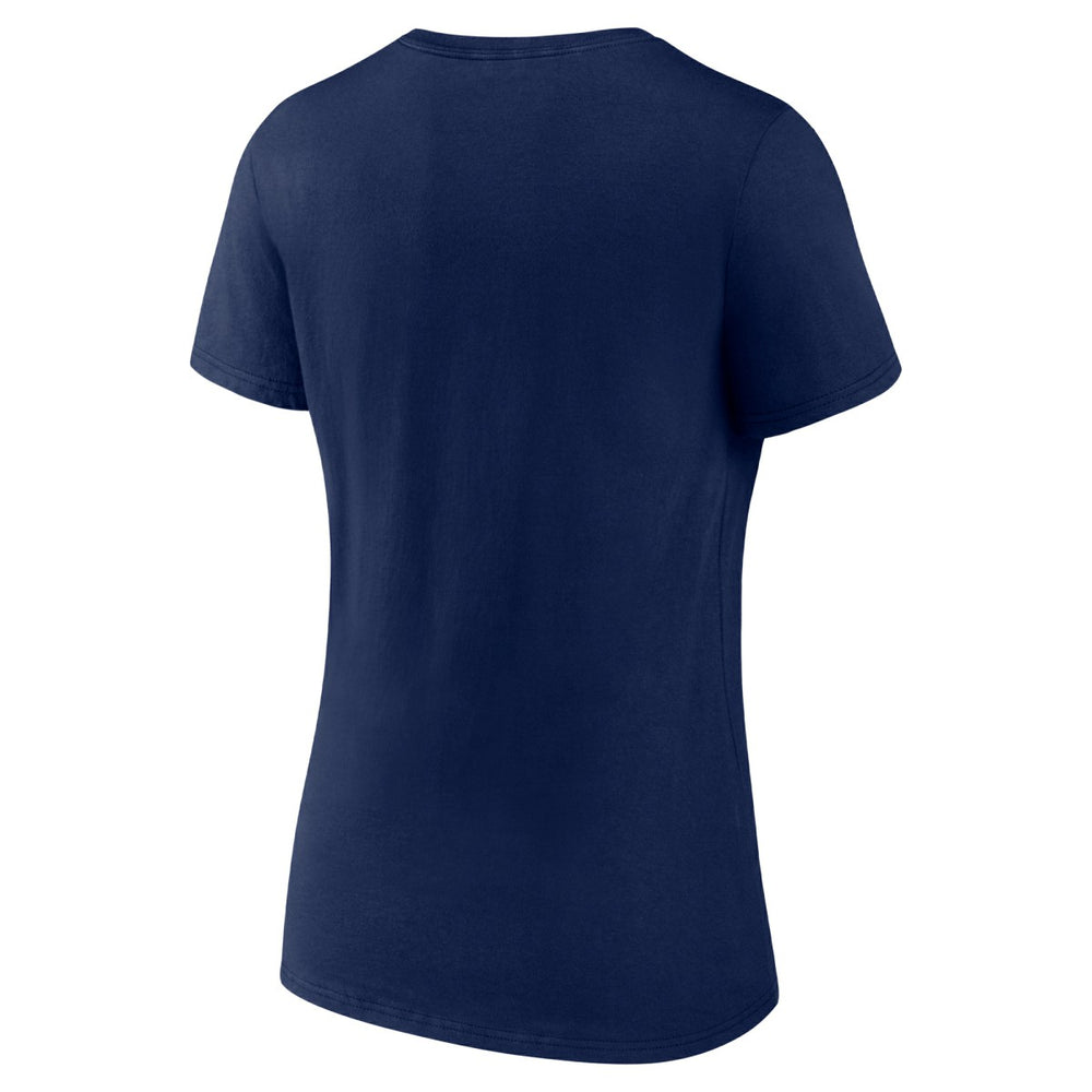 Navy Minnesota Timberwolves Women's '90s Graphic V-Neck T-Shirt | NBA