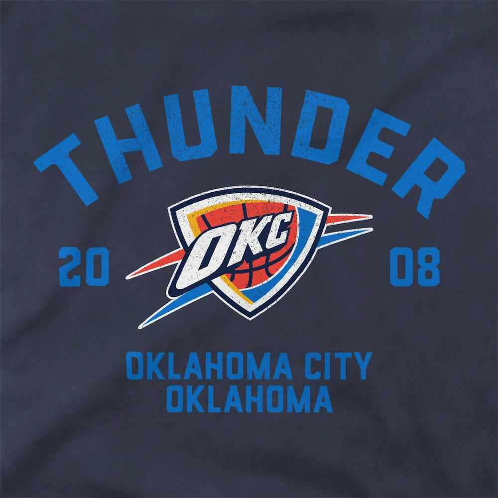 Denim Oklahoma City Thunder Stadium Essentials Unisex Get Back Oversized Vintage Wash T-Shirt | NBA