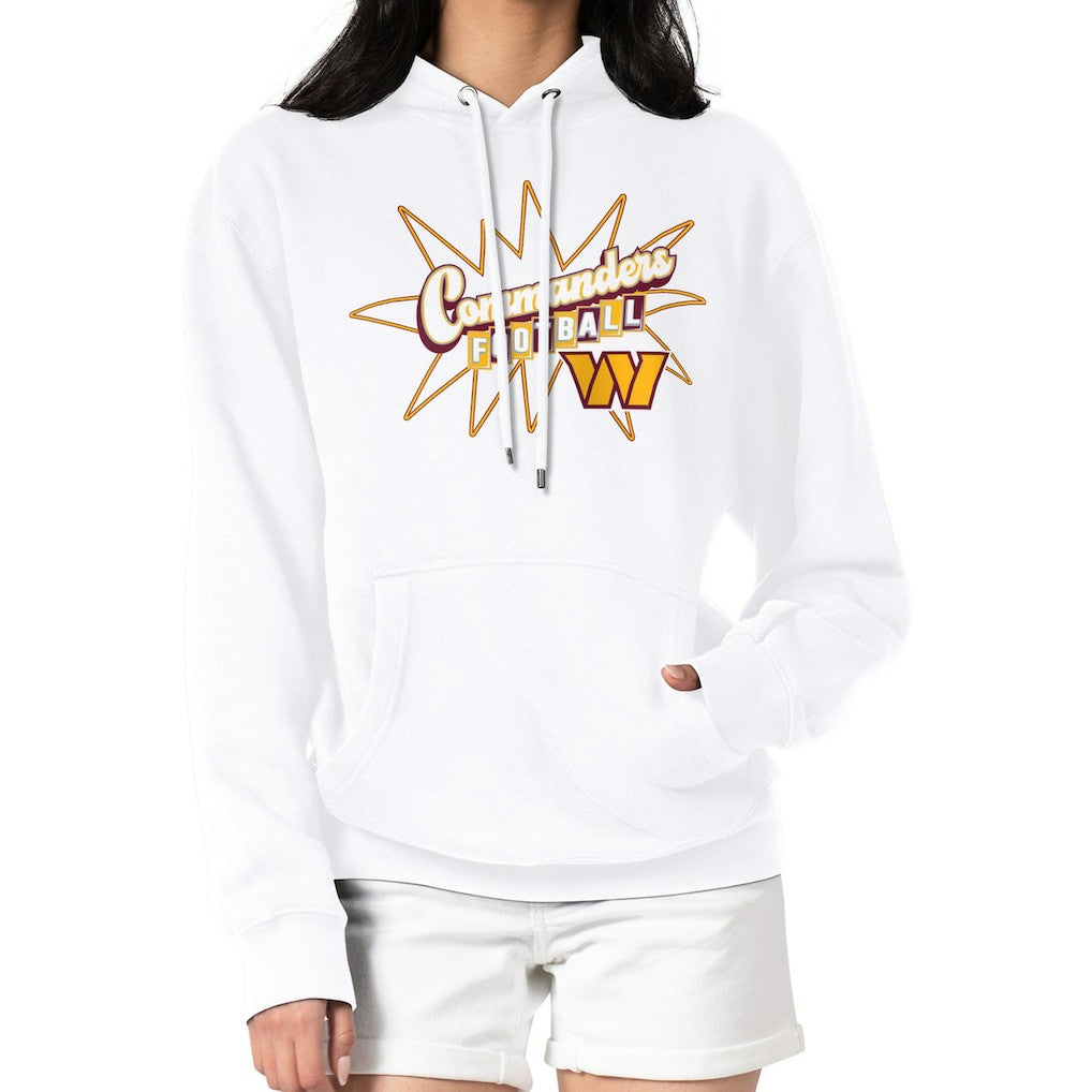 Washington Commanders Starter Women's Drive-In Sign Pullover Hoodie | NFL US