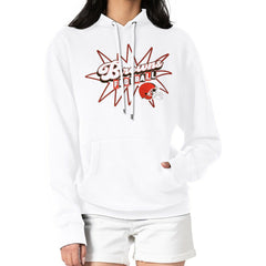 Cleveland Browns Starter Women's Drive-In Sign Pullover Hoodie | NFL Hot