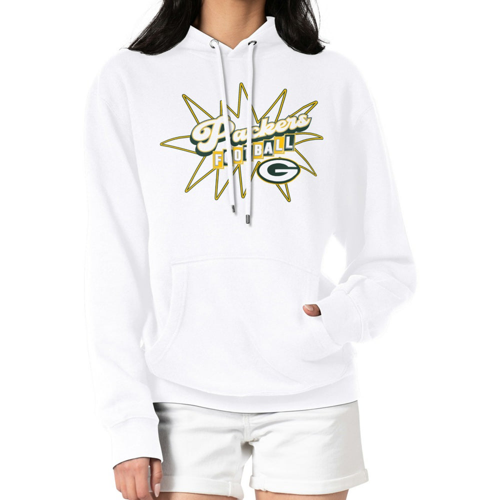Green Bay Packers Starter Women's Drive-In Sign Pullover Hoodie | NFL US
