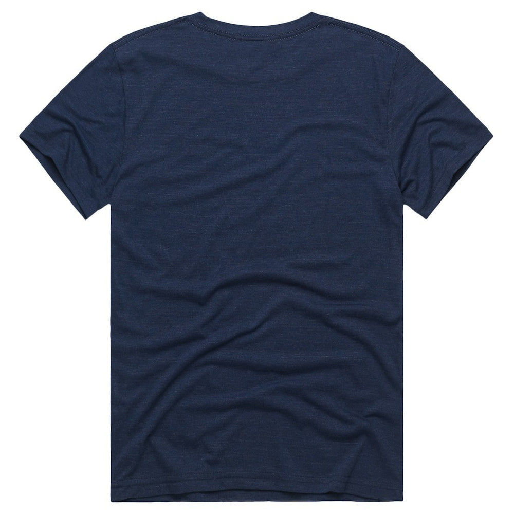 Navy Indiana Pacers Homage Unisex The "1-1414" Comeback Record Tri-Blend T-Shirt | NBA