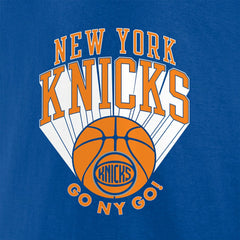 Blue New York Knicks Go NY Go T-Shirt | NBA