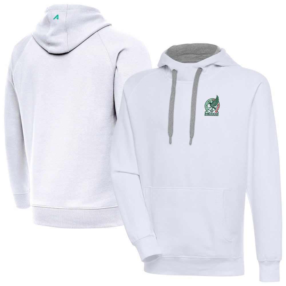 Mexico National Team Antigua Takeover Pullover Hoodie