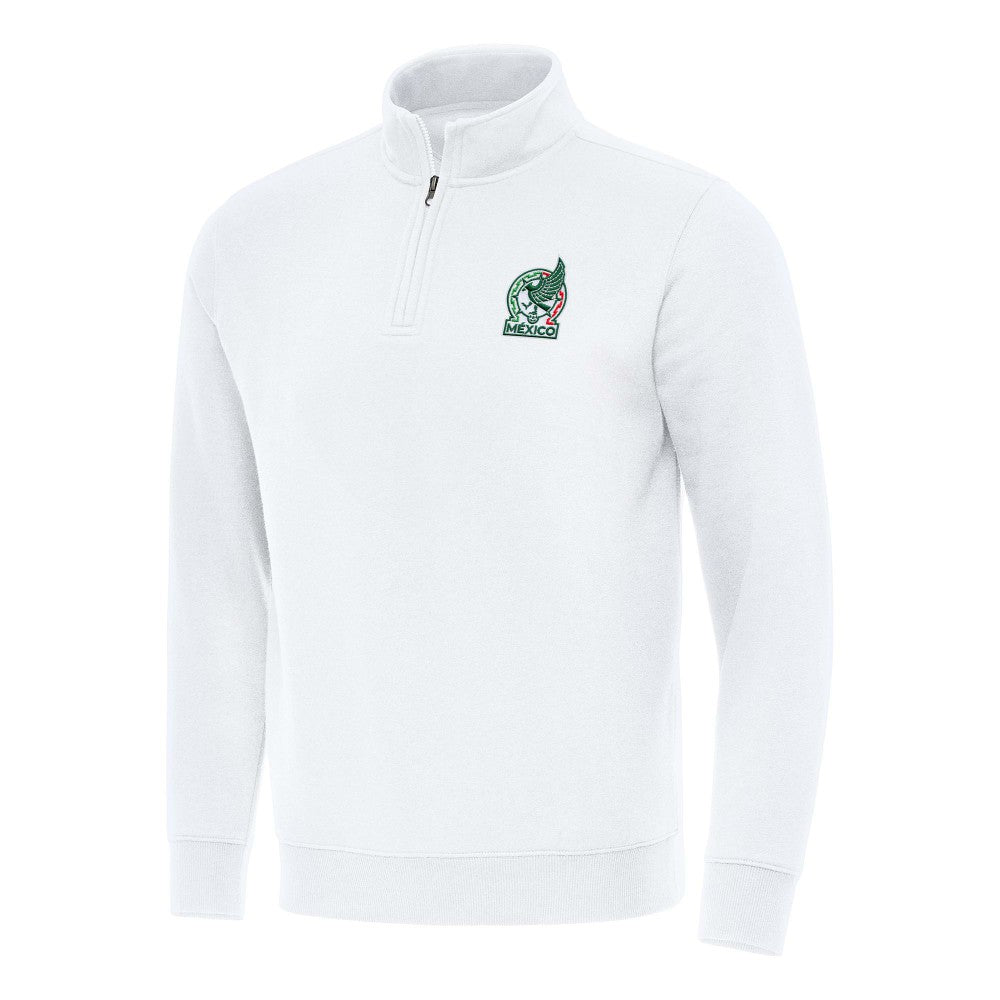 Mexico National Team Antigua Landslide Quarter-Zip Pullover