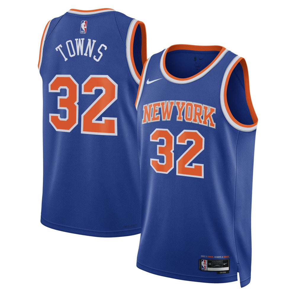 Blue Karl-Anthony Towns New York Knicks Unisex Swingman Jersey | NBA