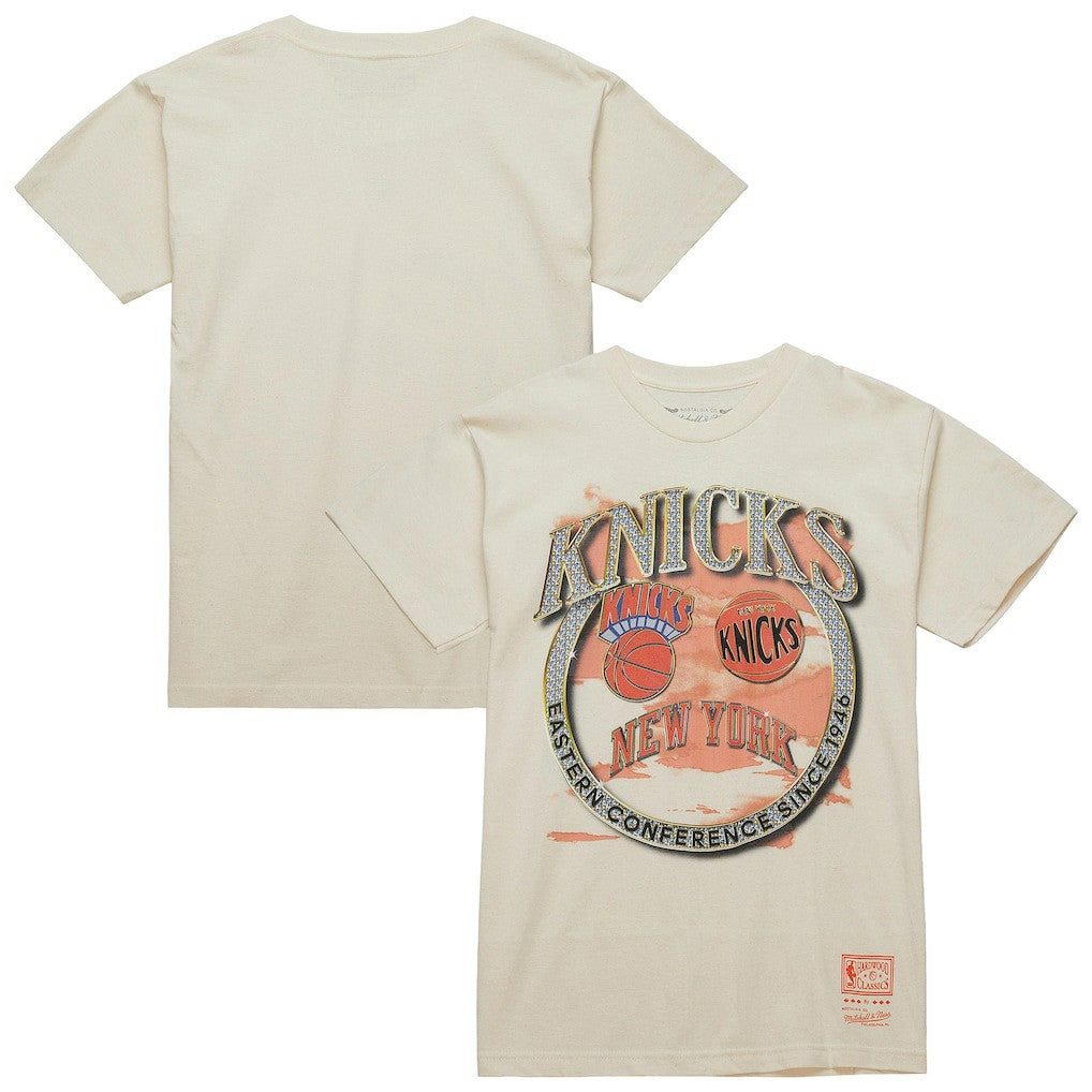 White New York Knicks Big & Tall Hardwood Classics Crown Jewels T-Shirt | NBA