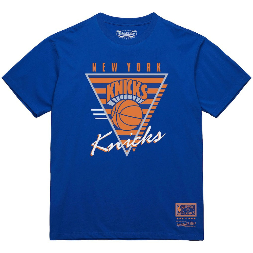 Blue New York Knicks Big & Tall Hardwood Classics Final Seconds T-Shirt | NBA