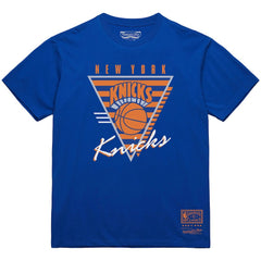 Blue New York Knicks Big & Tall Hardwood Classics Final Seconds T-Shirt | NBA