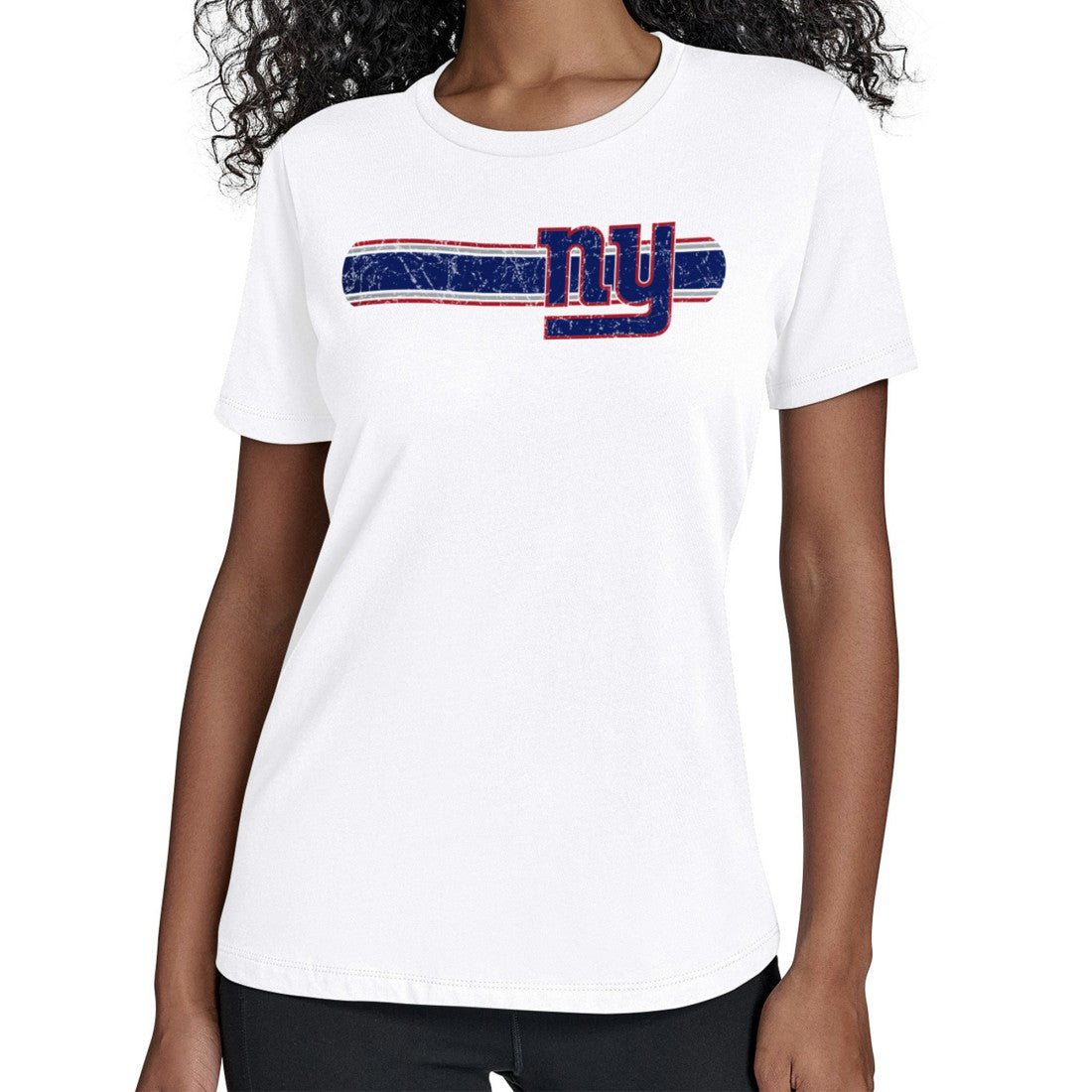 New York Giants Starter Women's Team Stripe T-Shirt | NFL Near me