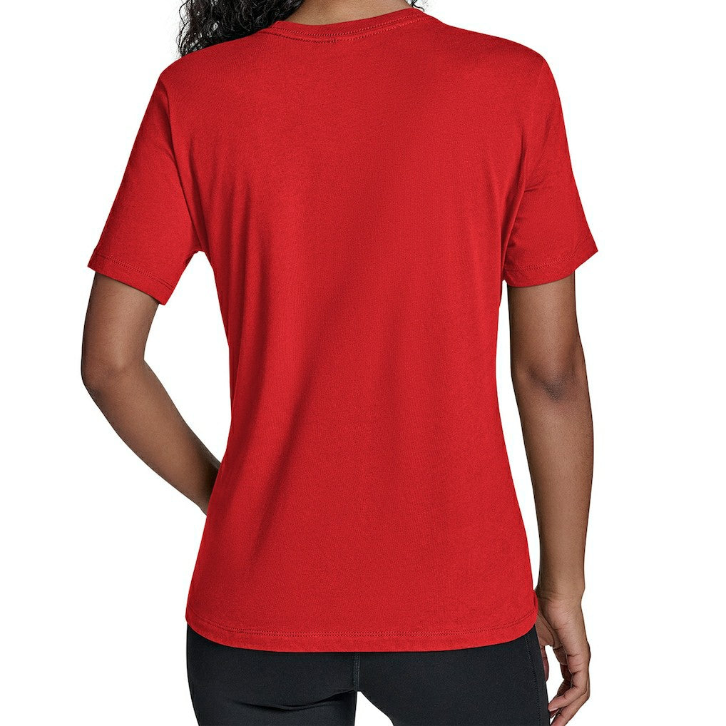 Kansas City Chiefs Starter Women's Arch Stripe T-Shirt | NFL Hot