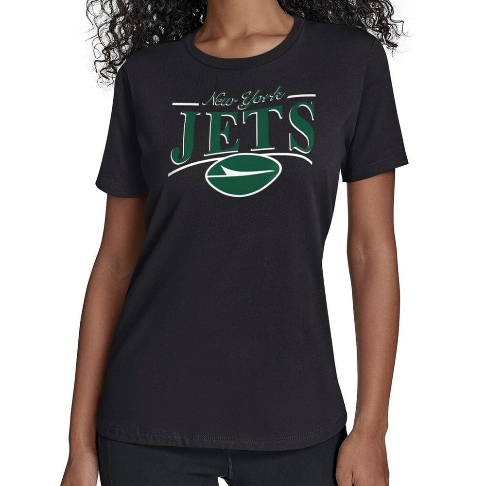 New York Jets Starter Women's Arch Stripe T-Shirt | NFL Sale