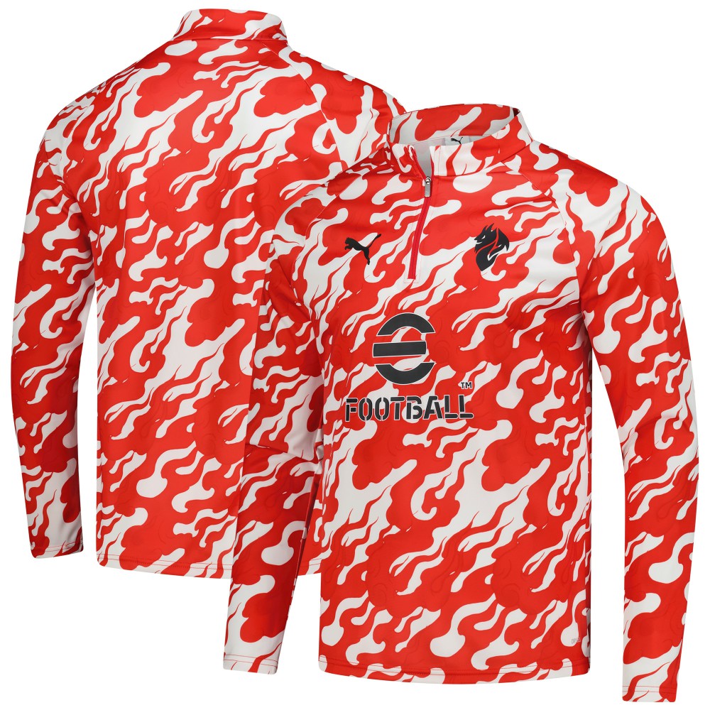 AC Milan 2025/26 Pre-Match dryCell Quarter-Zip Top