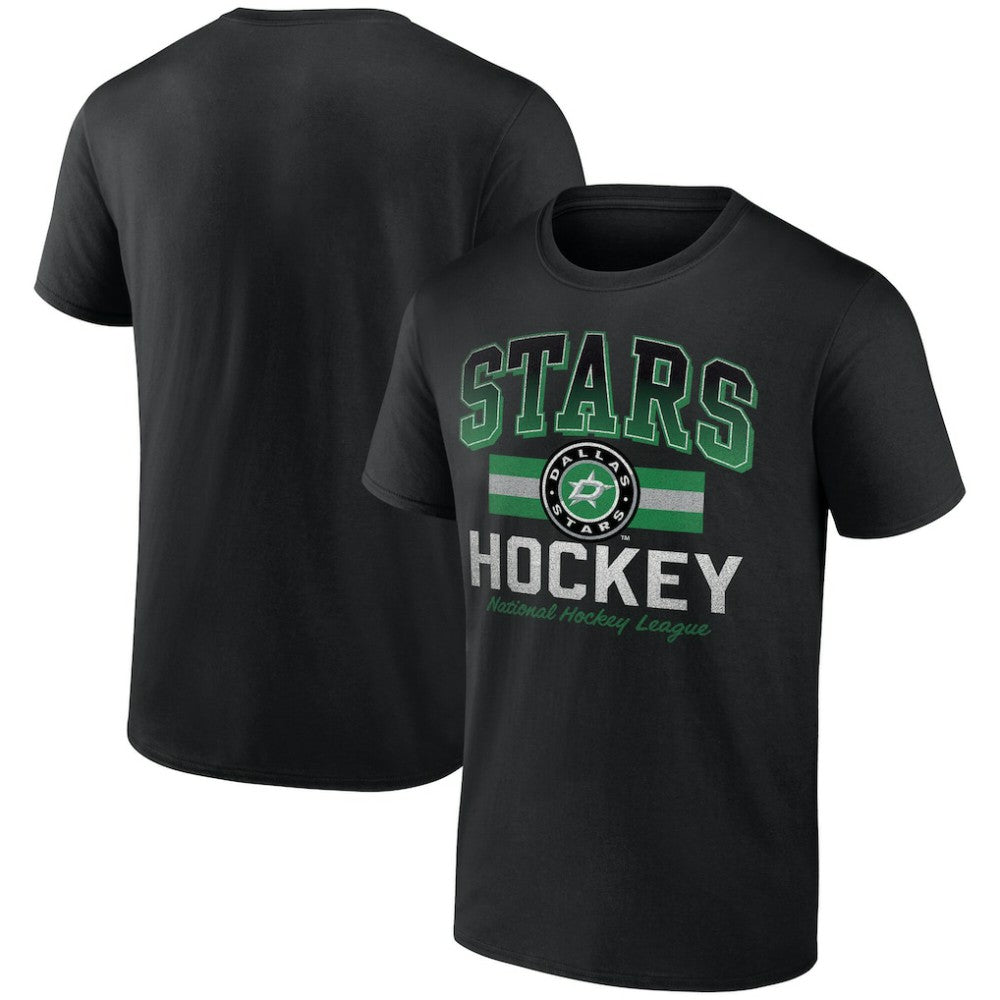 Dallas Stars Retro Stripe T-Shirt -  NHL T-shirts