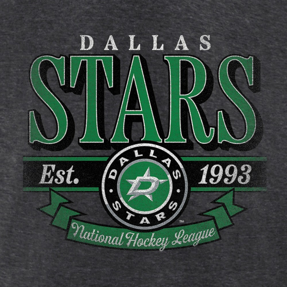 Dallas Stars Women's Retro Banner V-Neck T-Shirt -  NHL T-shirts