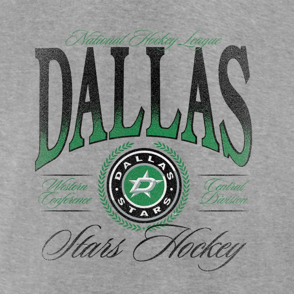 Dallas Stars Women's Retro Script V-Neck T-Shirt -  NHL T-shirts