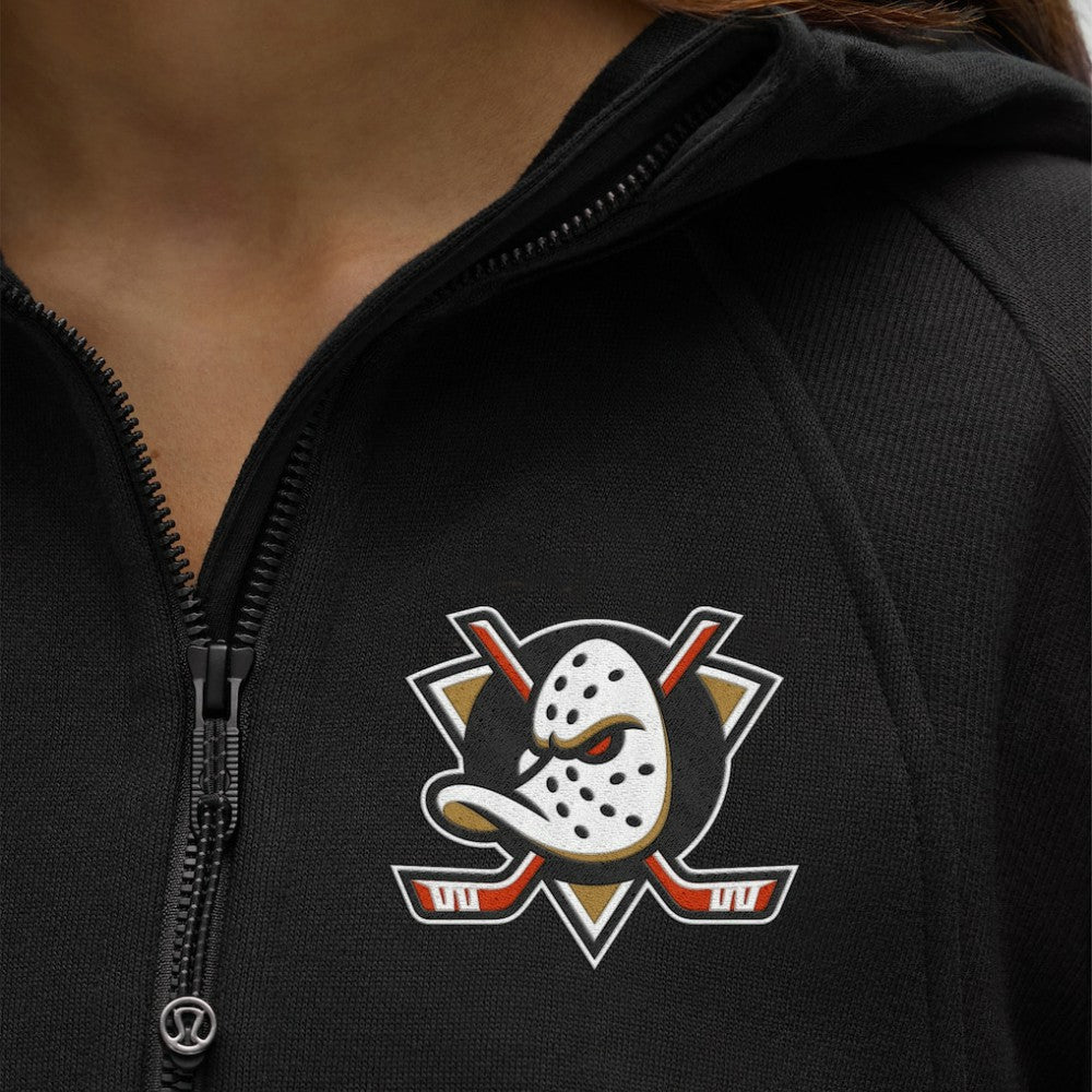 Anaheim Ducks lululemon Women's Scuba Oversized Half-Zip Hoodie -  NHL Hoodies