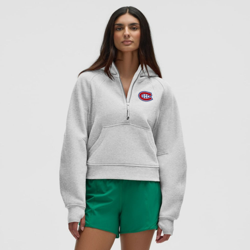 Montreal Canadiens lululemon Women's Scuba Oversized Half-Zip Hoodie -  NHL Hoodies