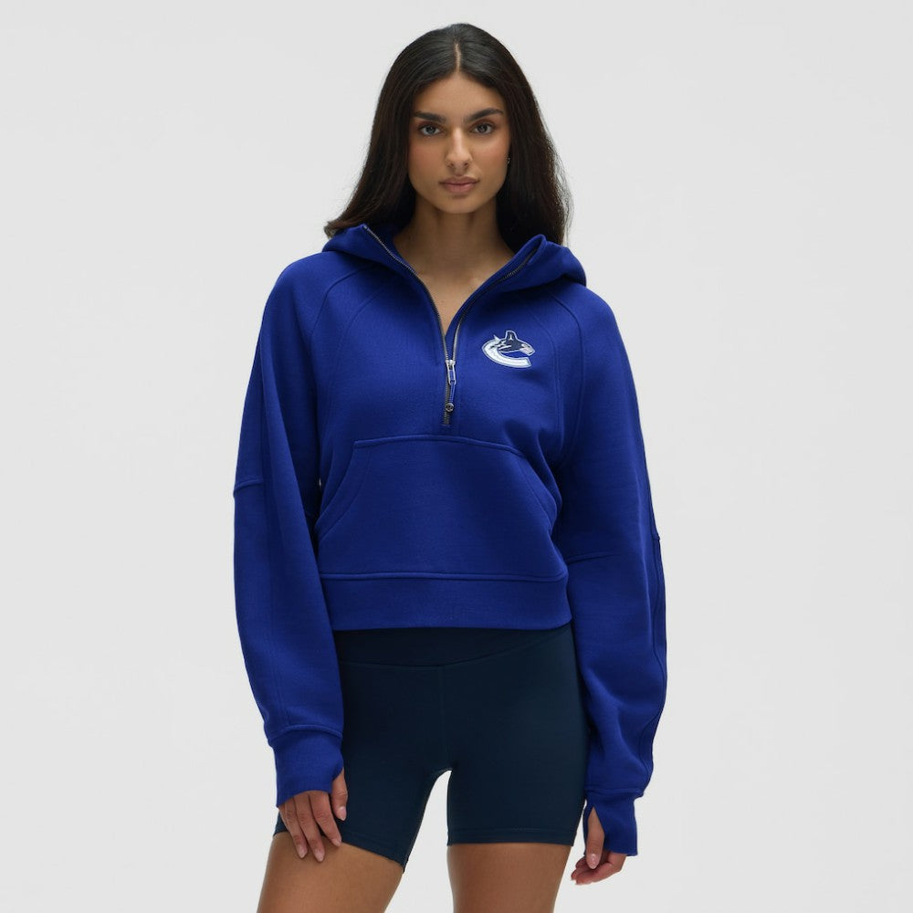 Vancouver Canucks lululemon Women's Scuba Oversized Half-Zip Hoodie -  NHL Hoodies