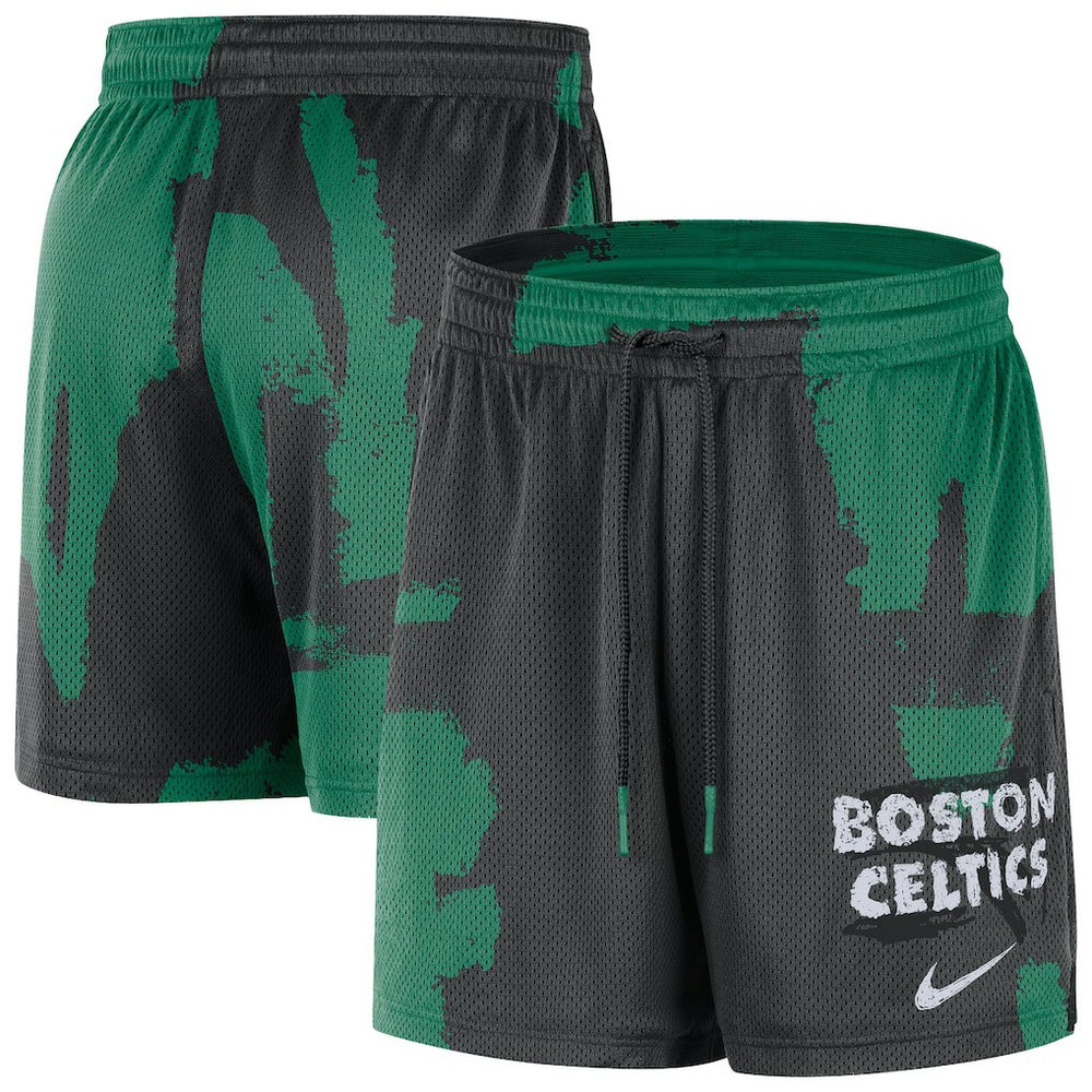 Black/Kelly Green Boston Celtics Courtside Club Dri-FIT Practice Shorts | NBA
