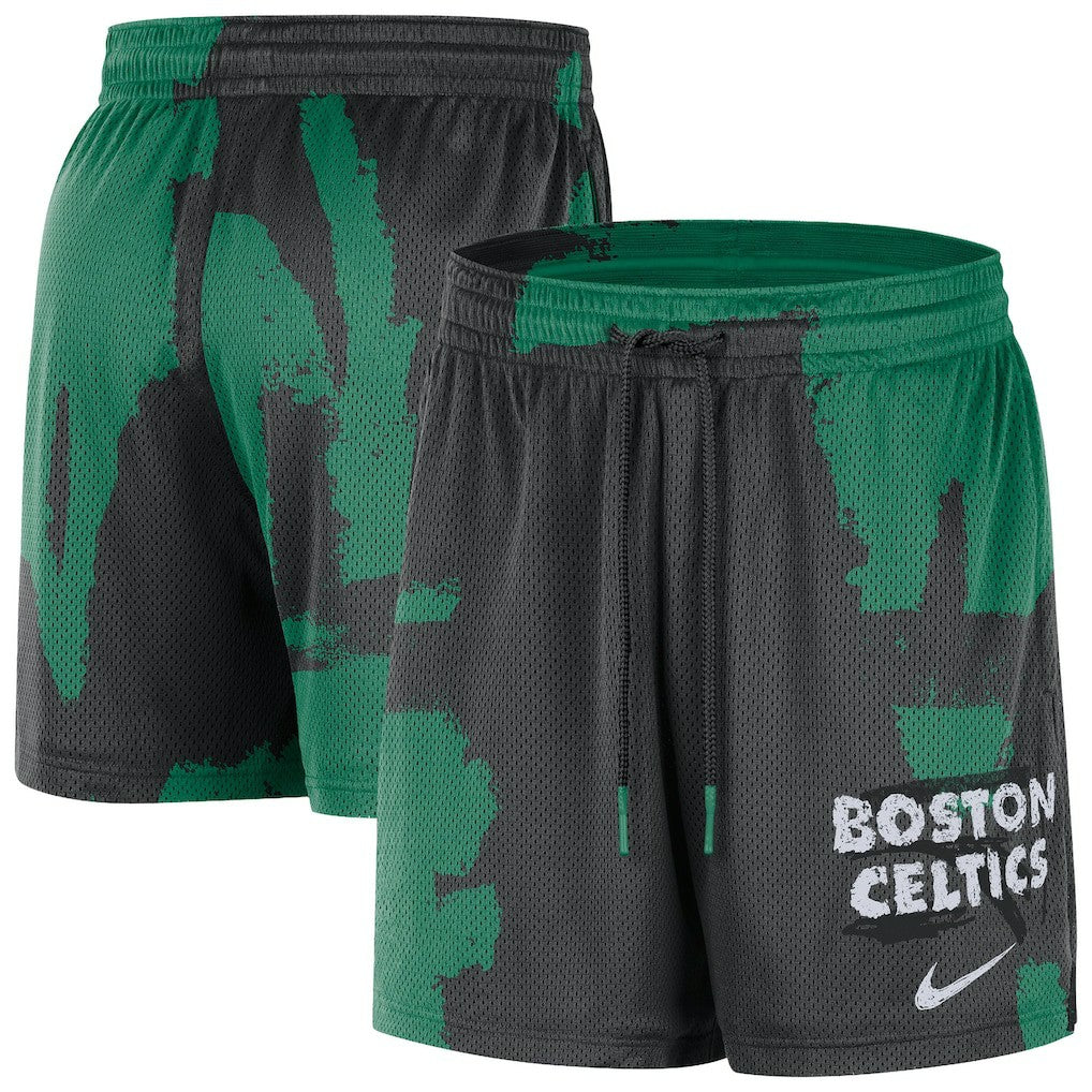 Black/Kelly Green Boston Celtics Courtside Club Dri-FIT Practice Shorts | NBA