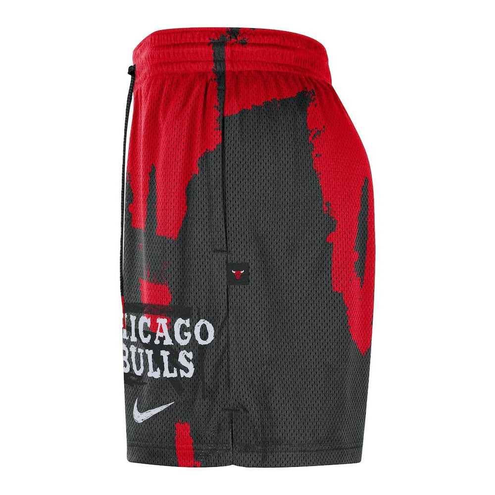 Black/Red Chicago Bulls Courtside Club Dri-FIT Practice Shorts | NBA