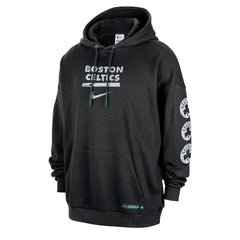 Black Boston Celtics Courtside Club Premium Hoodie | NBA