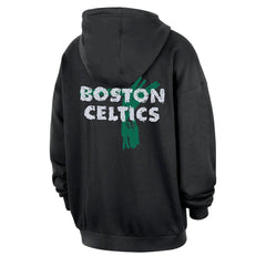 Black Boston Celtics Courtside Club Premium Hoodie | NBA