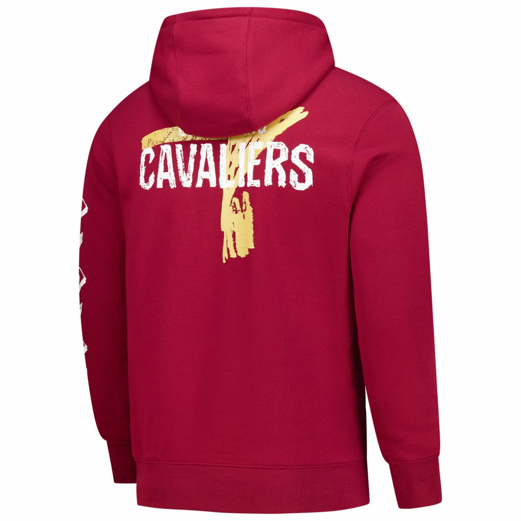 Wine Cleveland Cavaliers Courtside Club Premium Hoodie sale | NBA